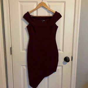 Maroon Maxi Dress Fashion Nova